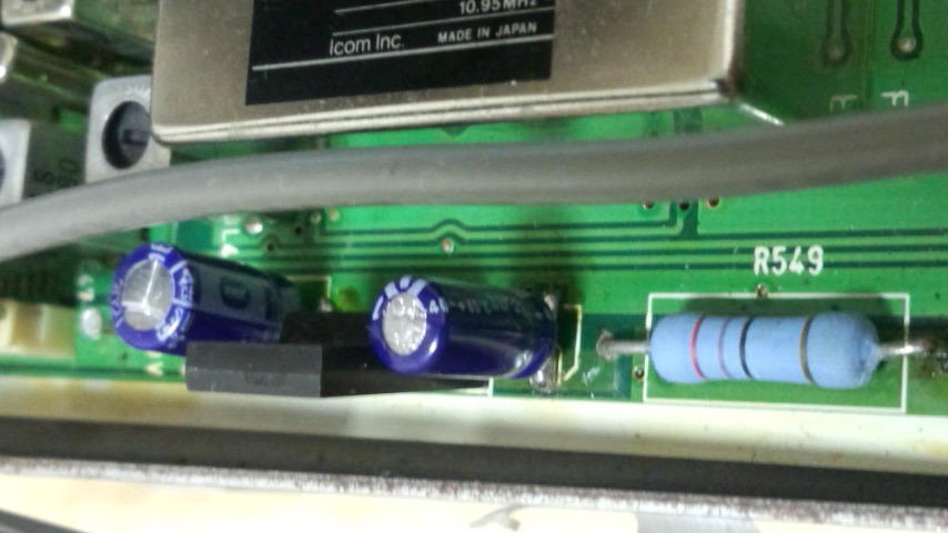 IC-821の修理: おじさんヒヨコの無線雑記 IC-821の修理: おじさんヒヨコの無線雑記